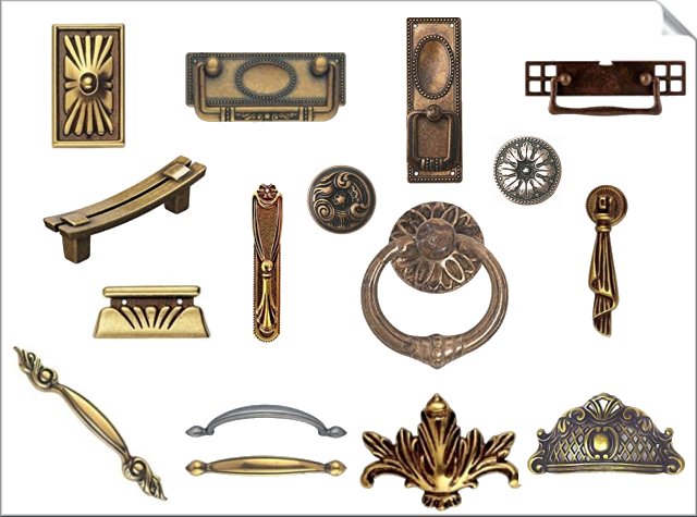 تاریخچه دستگیرههای کابینت در سراسر جهان 1 دستگیره کابینت قدیمی