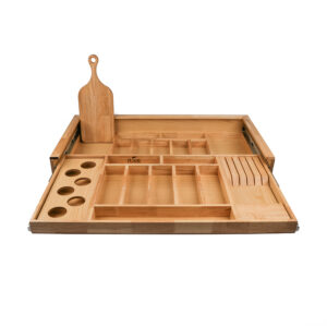 جاقاشق چنگالی چوبی دو طبقه Double90/95-WC