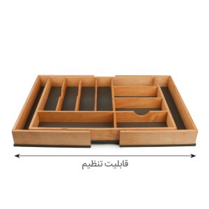 محصولات 9 جاقاشق چنگالی چوبی لونا (تنظیمی) LMA40