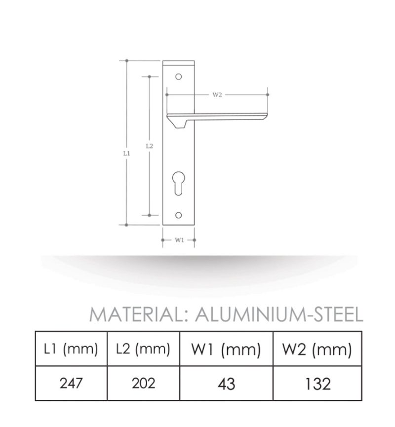 door-handles-N601-material